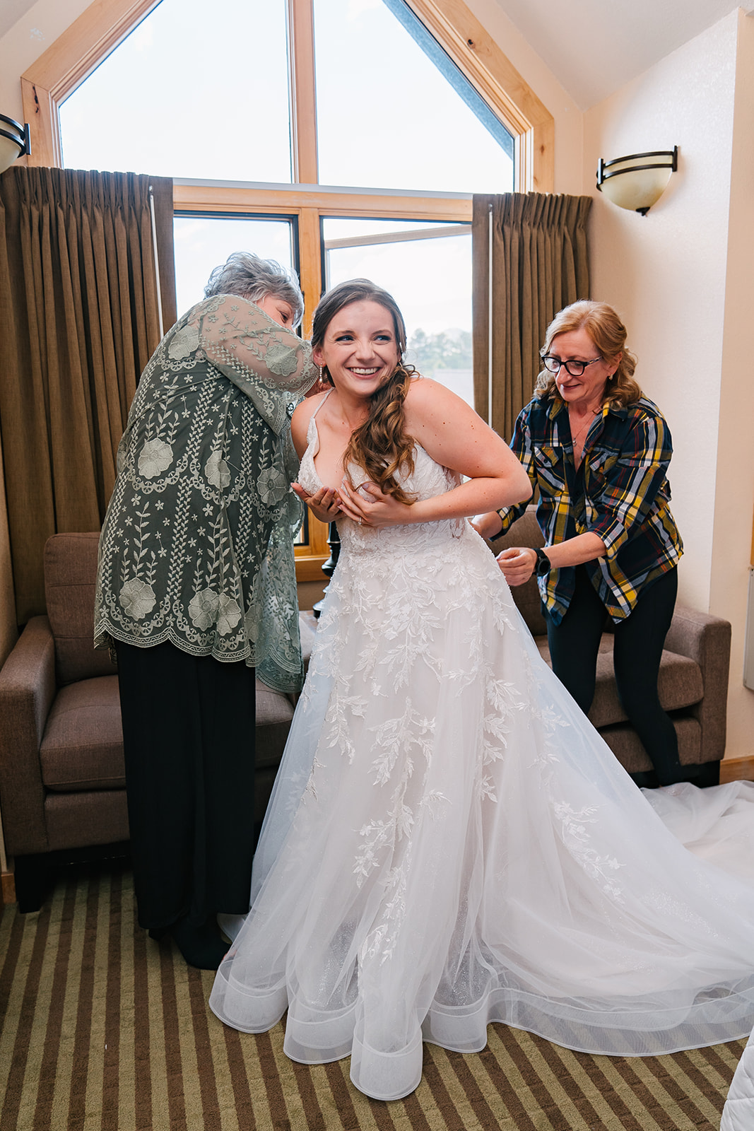 Hidden Valley Wedding Rocky Mountain National Park Ivanna Jeff