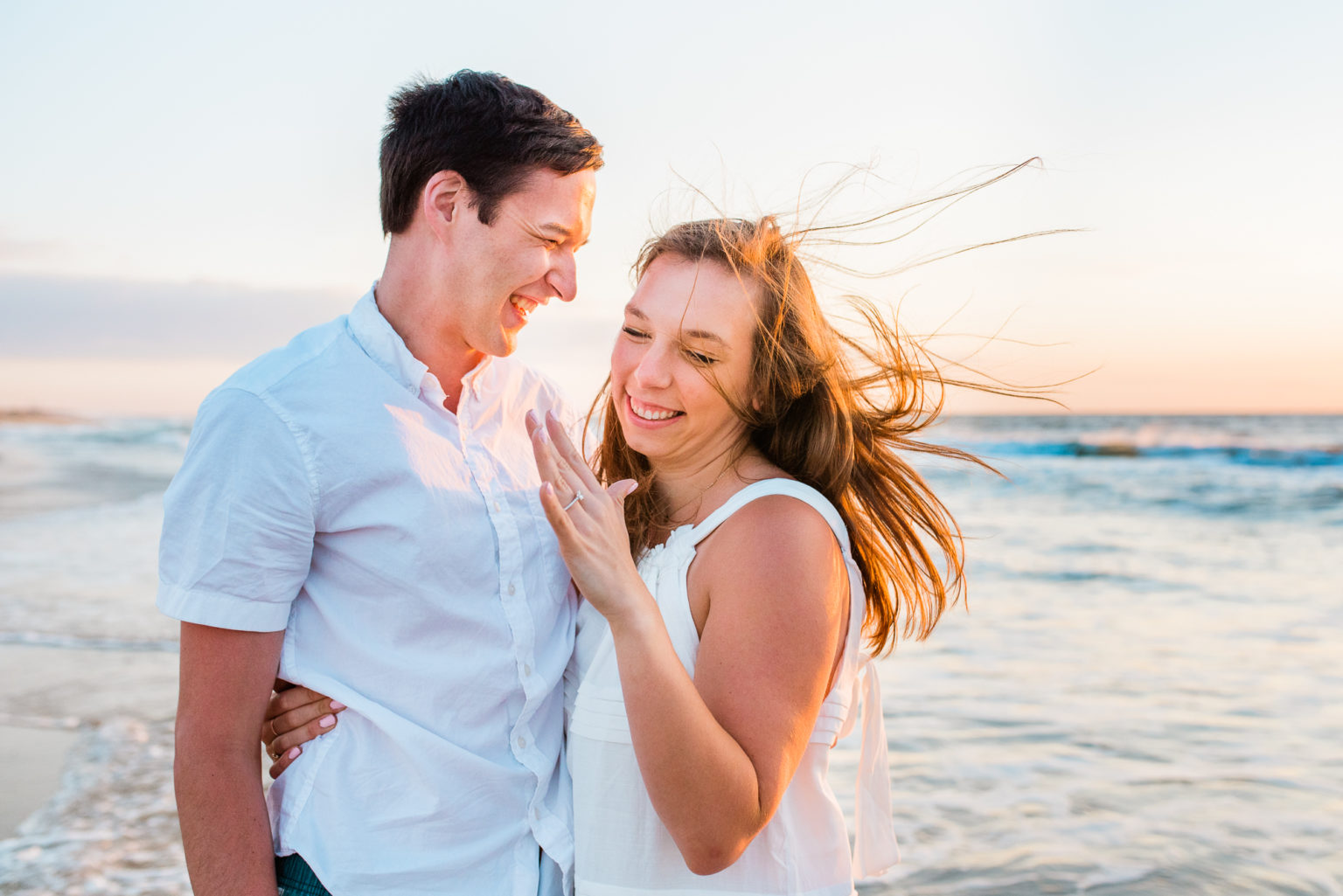 Sunrise Proposal at Bethany Beach | David + Sarah Grace - Colorado ...