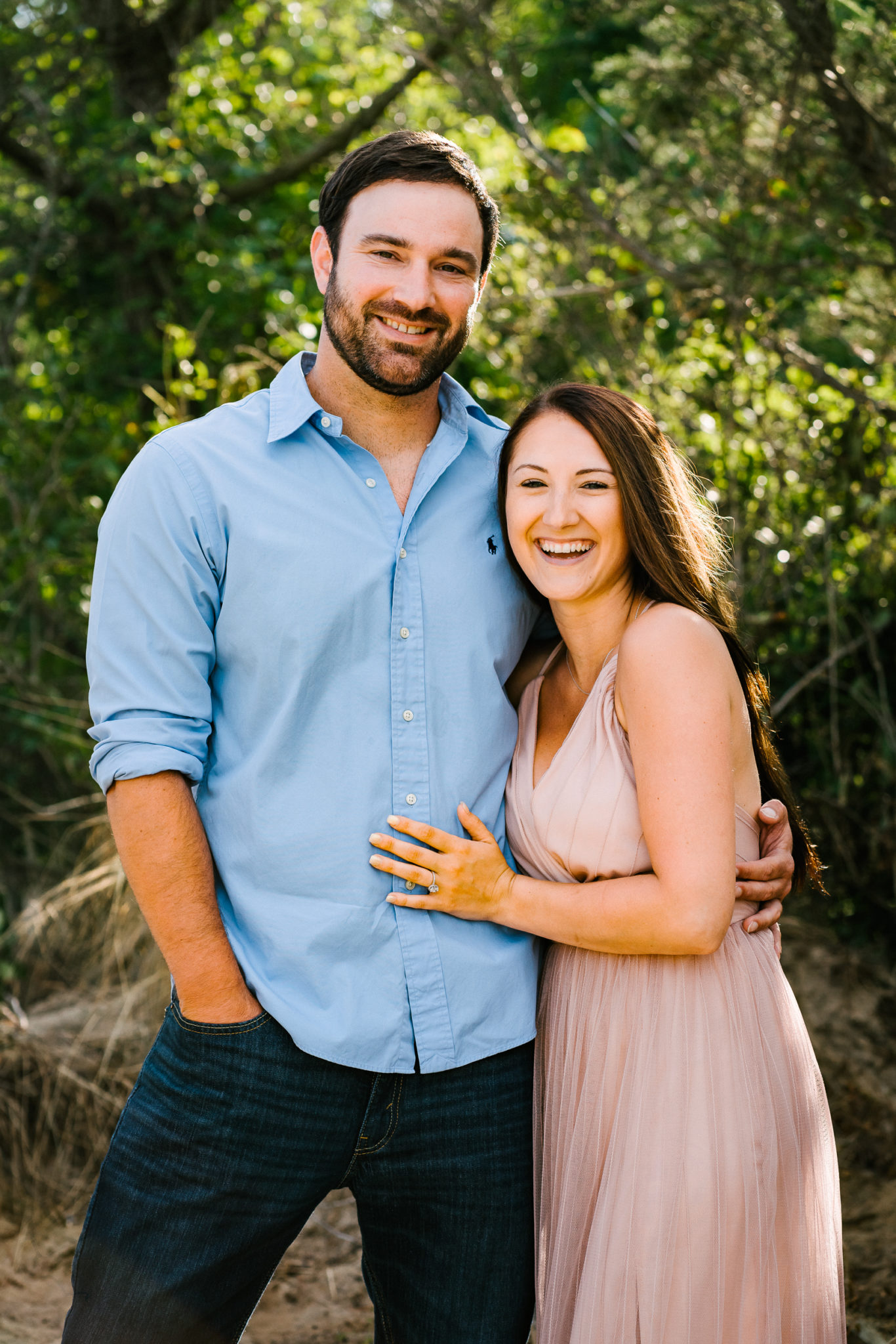 Adventurous Beach Engagement Session in Lewes, Delaware | Morgan + Matt ...