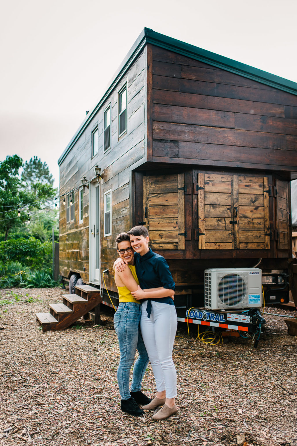 Tiny House Lifestyle Photos Colorado Springs Elise + Carmen